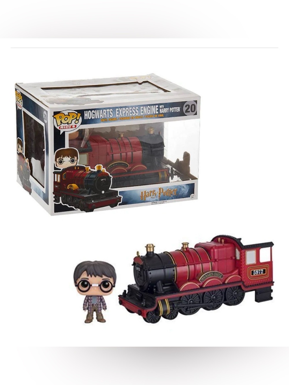 Funko Pop! Rides Hogwarts Express Engine with Harry Potter #20 NIB